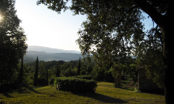 Ferienhaus Toskana  Aussicht